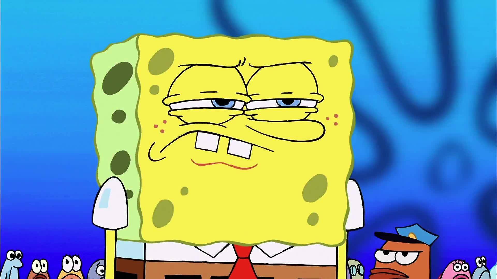 spongebob cries at mr krabs by woodleafjustexists on DeviantArt