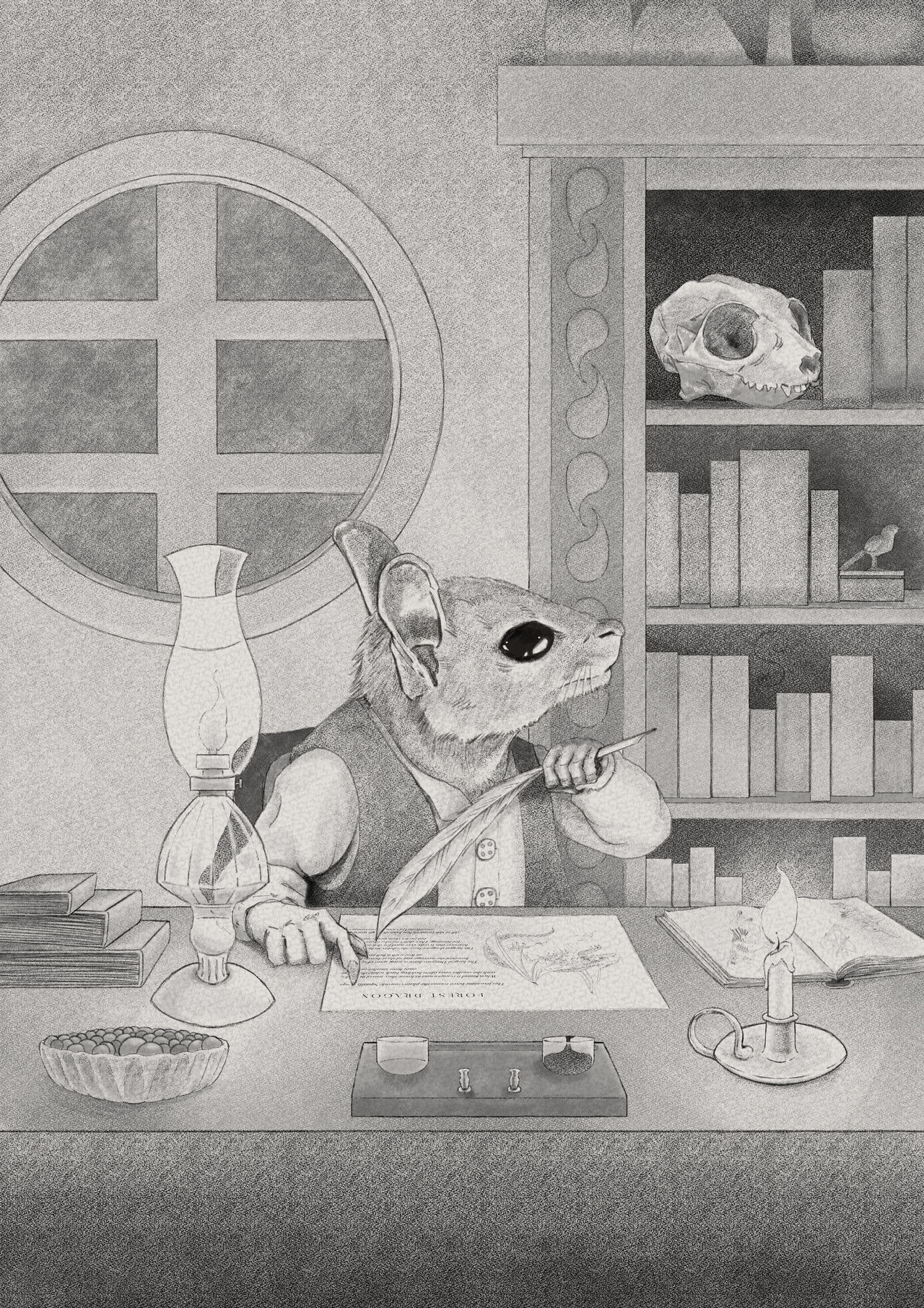 Pentale Martin Pentale Illustration for Hollows Glen by ScottMacnivenArt on ...
