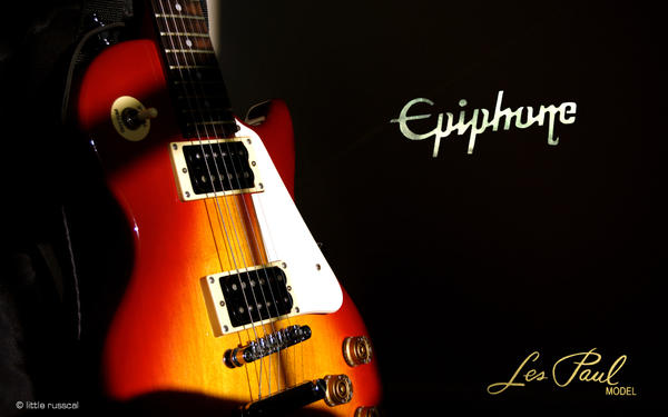 Epiphone Les Paul Wallpaper By Littlerusscal On Deviantart