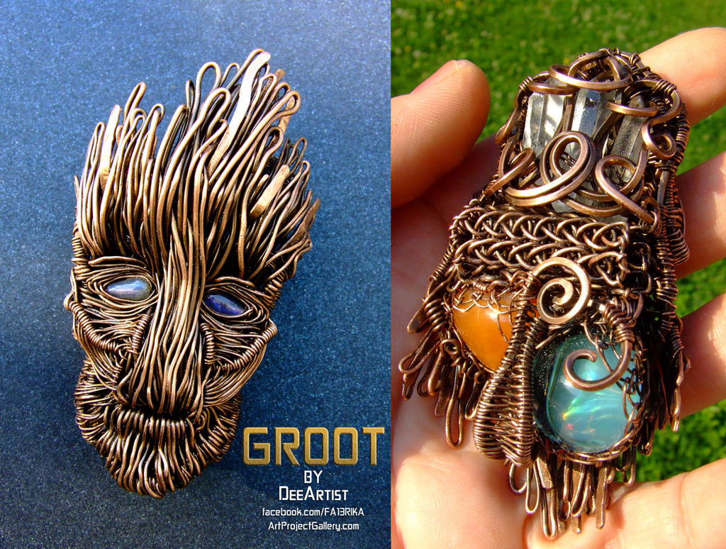 Guardians of The Galaxy - Groot pendant