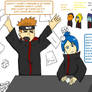 Pein and Konan.:.Origami