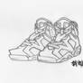 Jordan 6s Sketch