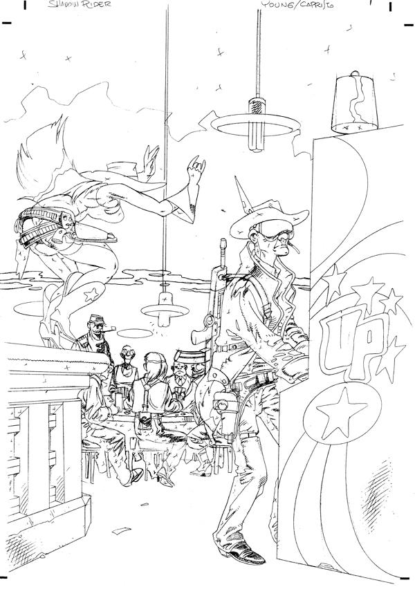 Shadow Rider Comic Book shadowrider 1 by O-Sensei on DeviantArt