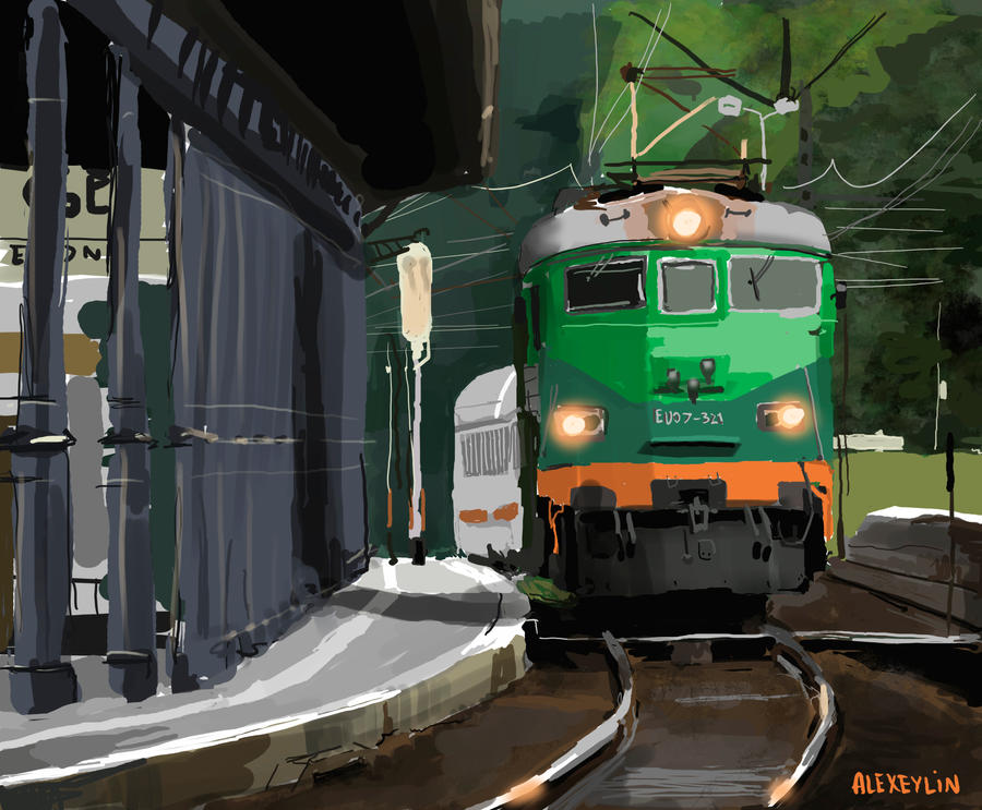train by alex-lin on DeviantArt