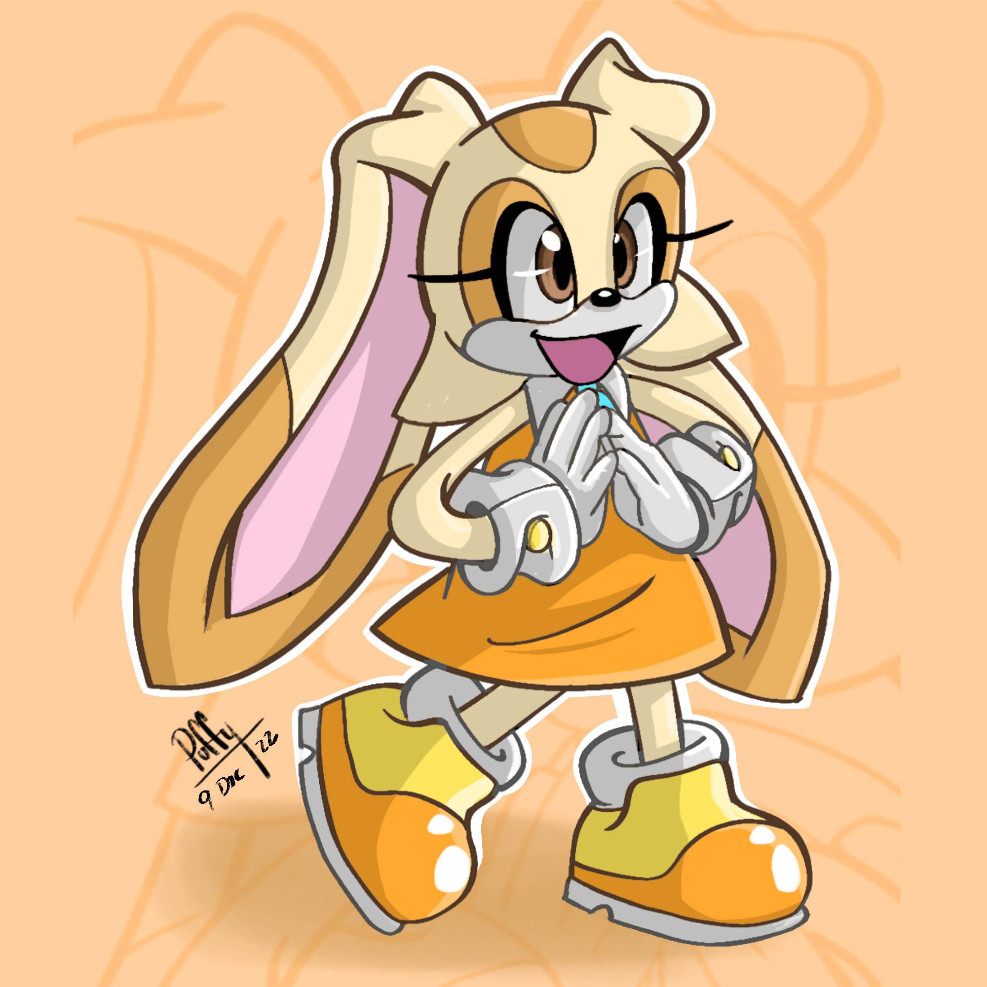 Cream the Rabbit by OhMayPuff on DeviantArt