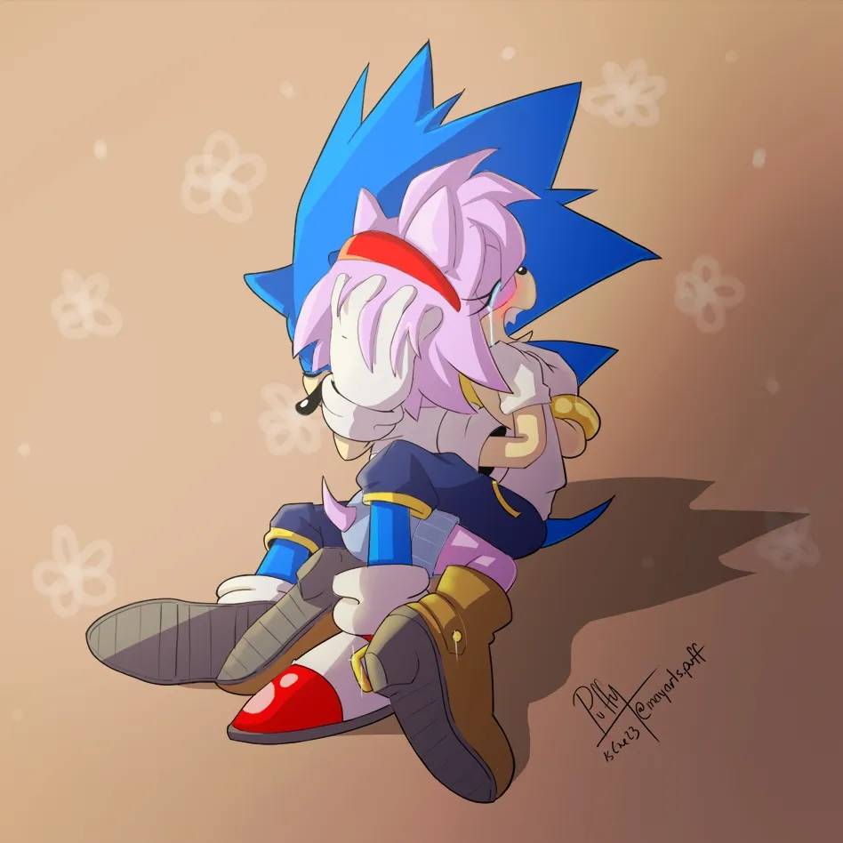 Sonamy - Classic Sonic by MineDobla3 on DeviantArt