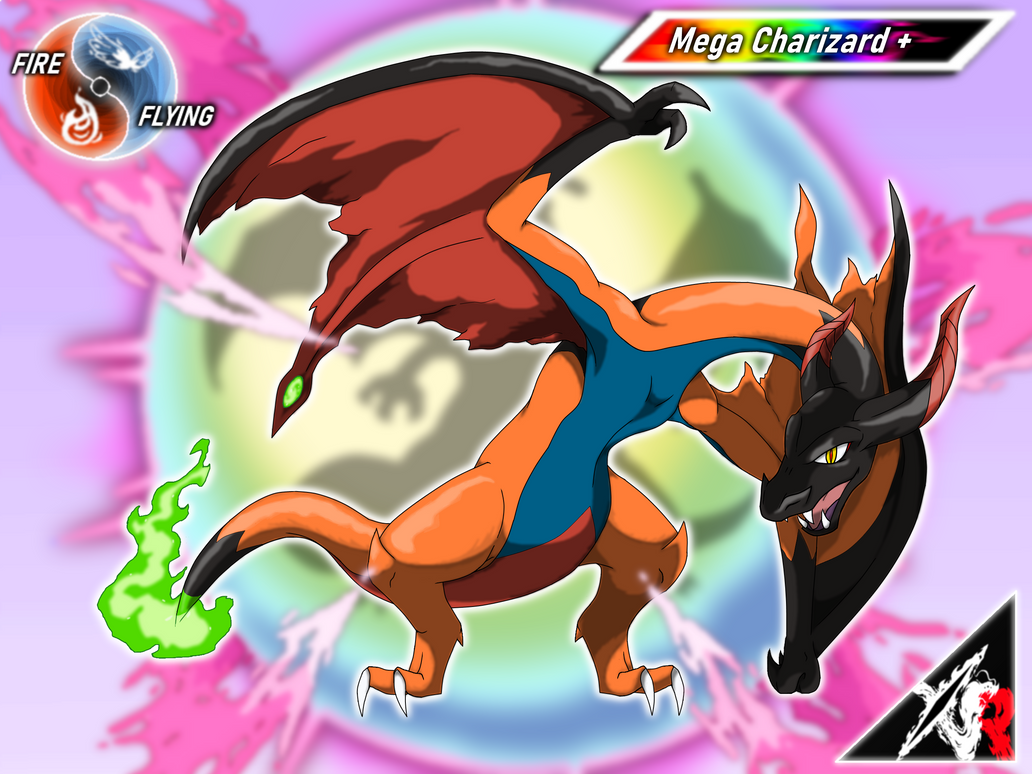 Fake Charizard Examples Mega Charizard + (Fake Mega Evolution) by XavierRaines on DeviantArt
