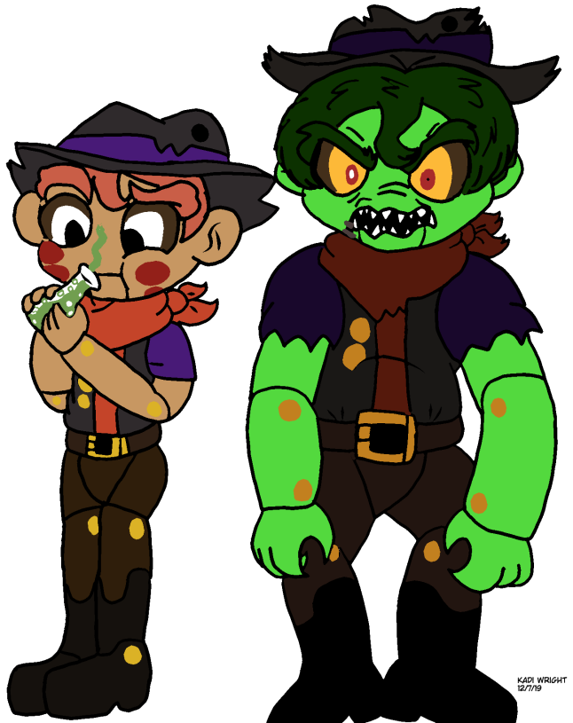 Swapped types/crossover[SHOWDOWN BANDIT]