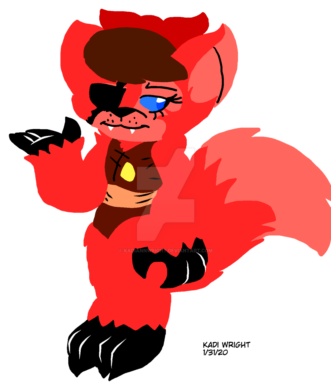 Stranger's Wrath OC: Kadi the Fox Sloth by KadiAnnWright on DeviantArt