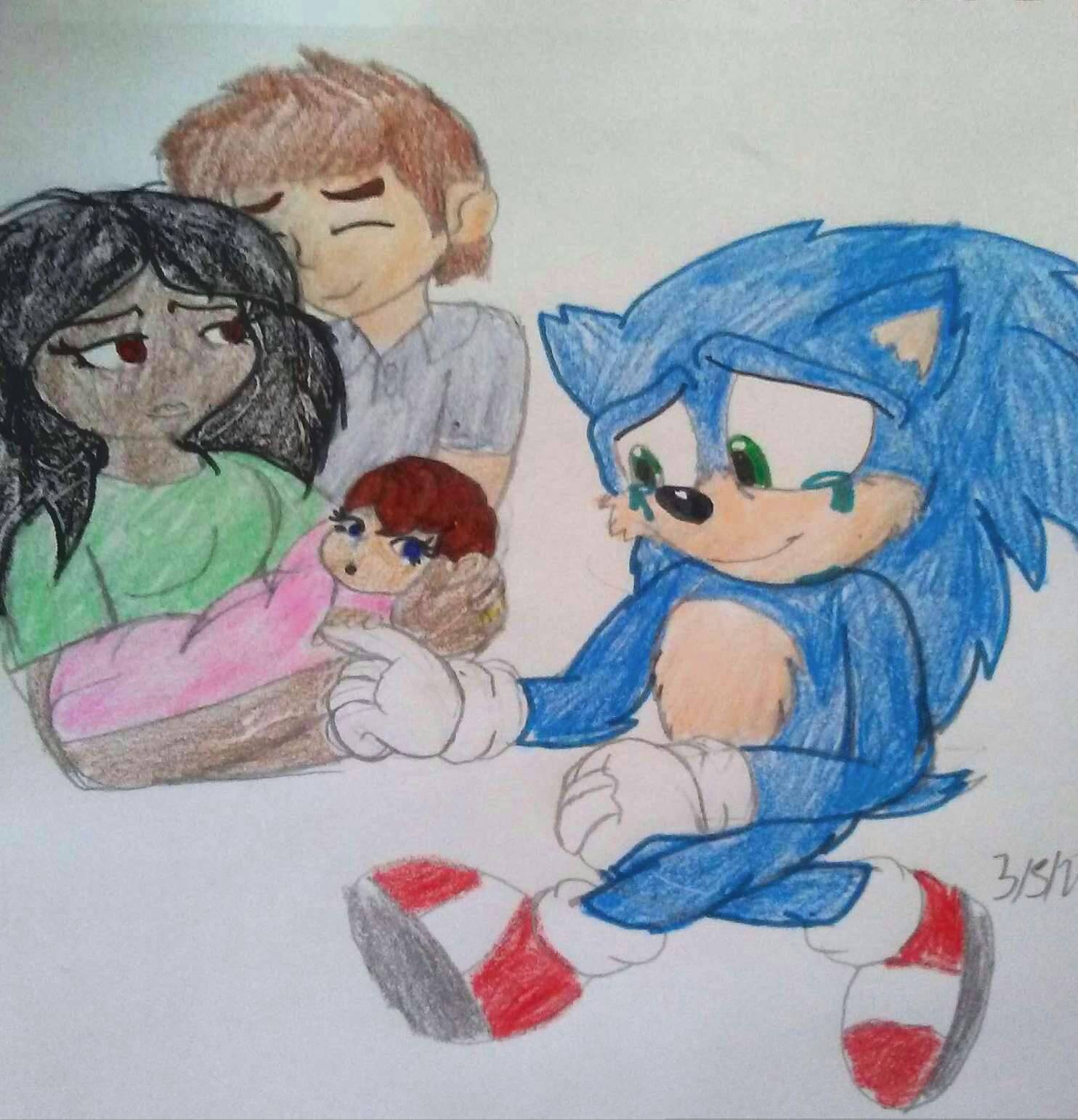 Sonic & Amy VS DeviantArt - Sonic Movie Edition 