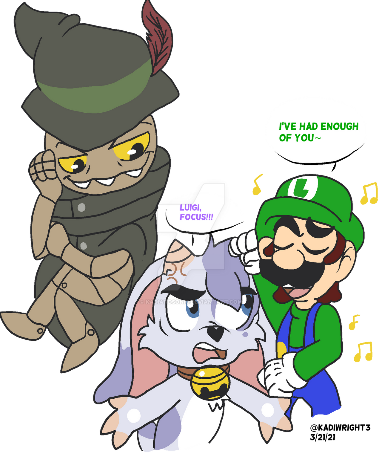 Luigi Plays Cat Mario - Part 1