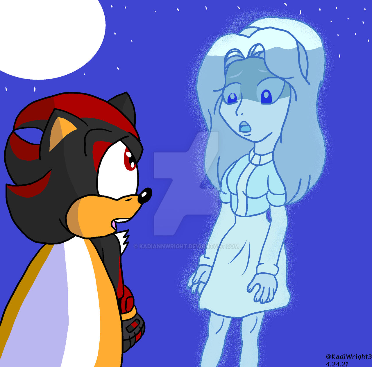 (Cosmic Protector Shadow) Maria's Message by KadiAnnWright on DeviantArt