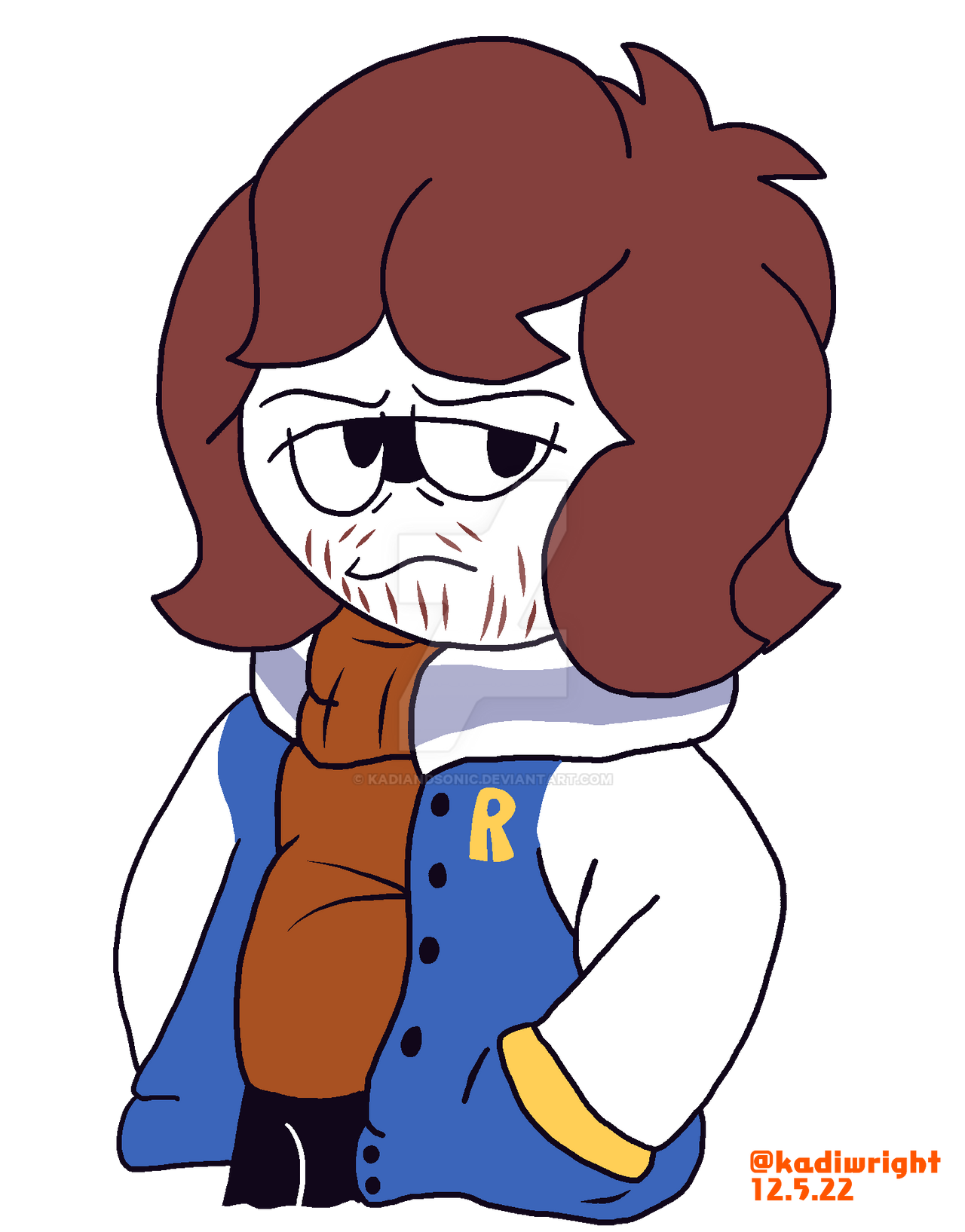 Roy from spooky month | Sticker