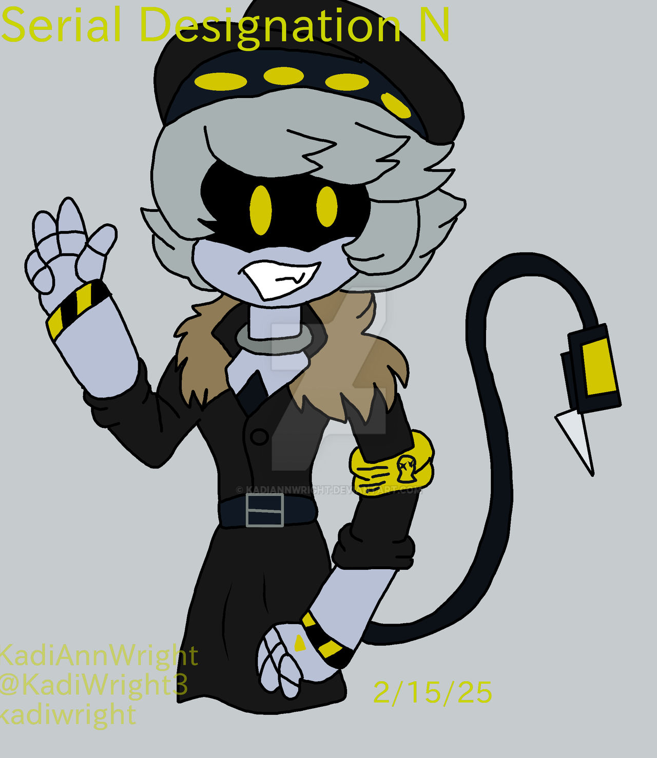Murder Drones Serial Designation N By KadiAnnWright On DeviantArt murder-drones-serial-designation-n-by-kadiannwright-on-deviantart