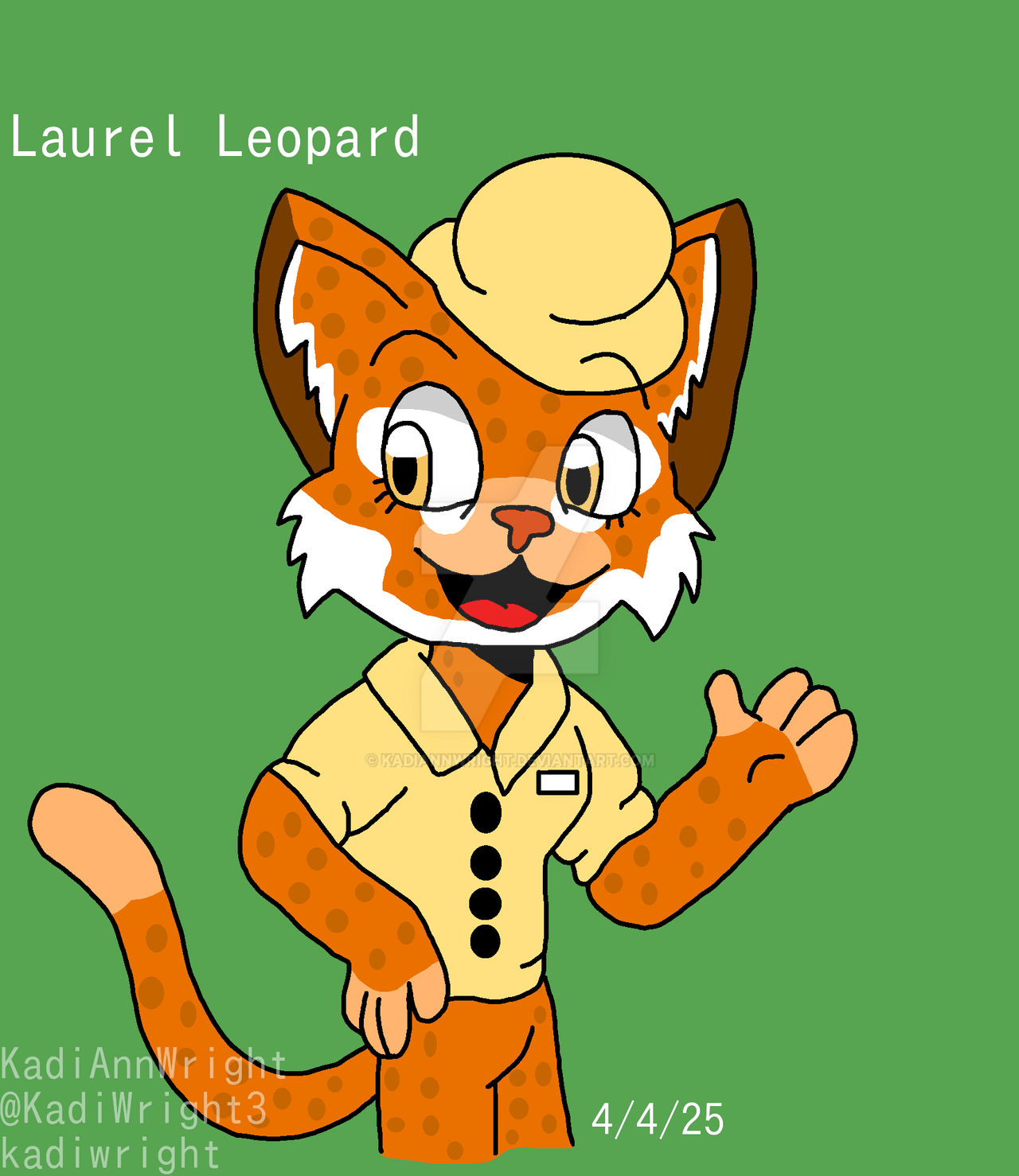 Bushside Rangers: Laurel Leopard by KadiAnnWright on DeviantArt