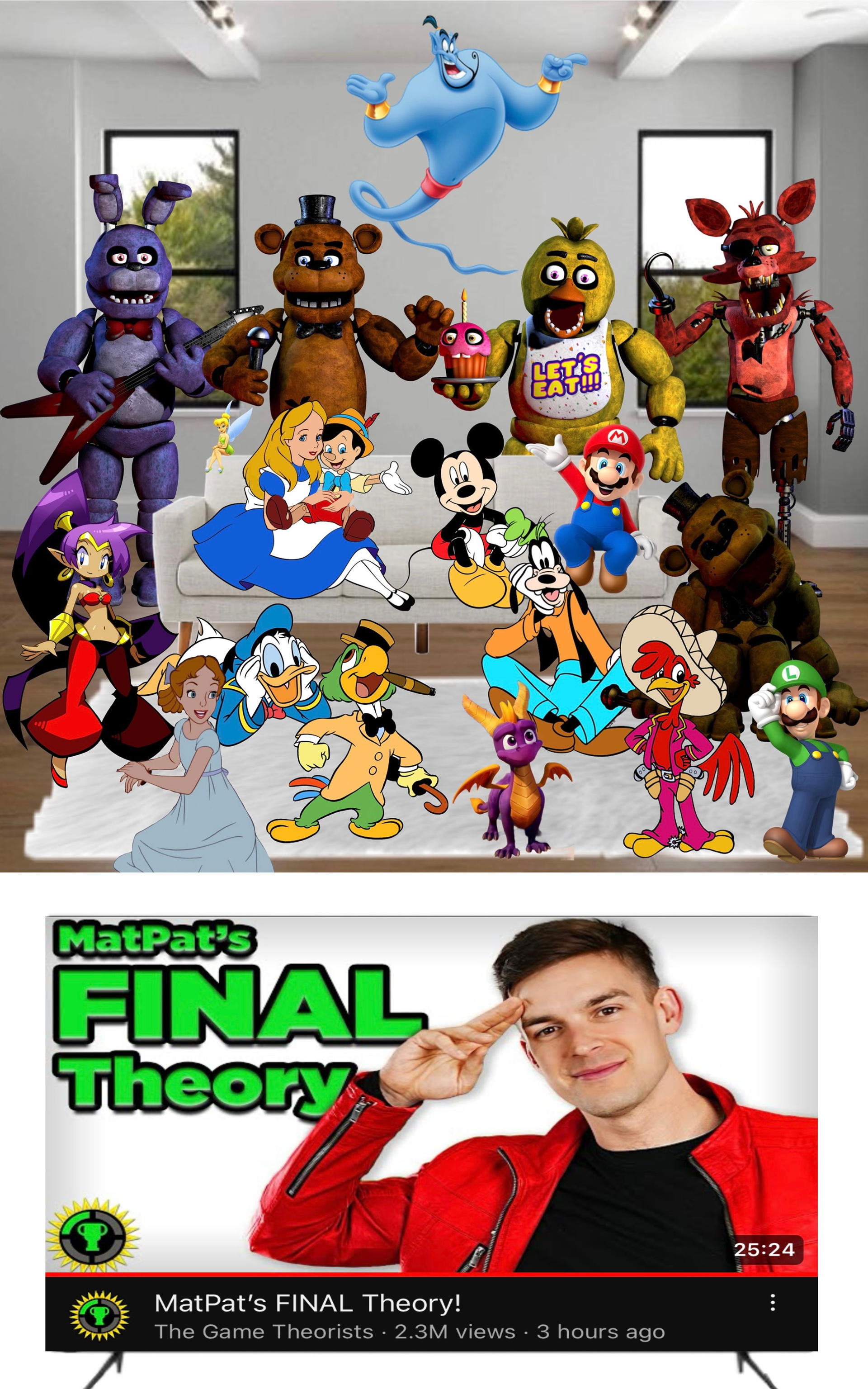 Cartoons and Videogames watch MatPat Final Theory by ...