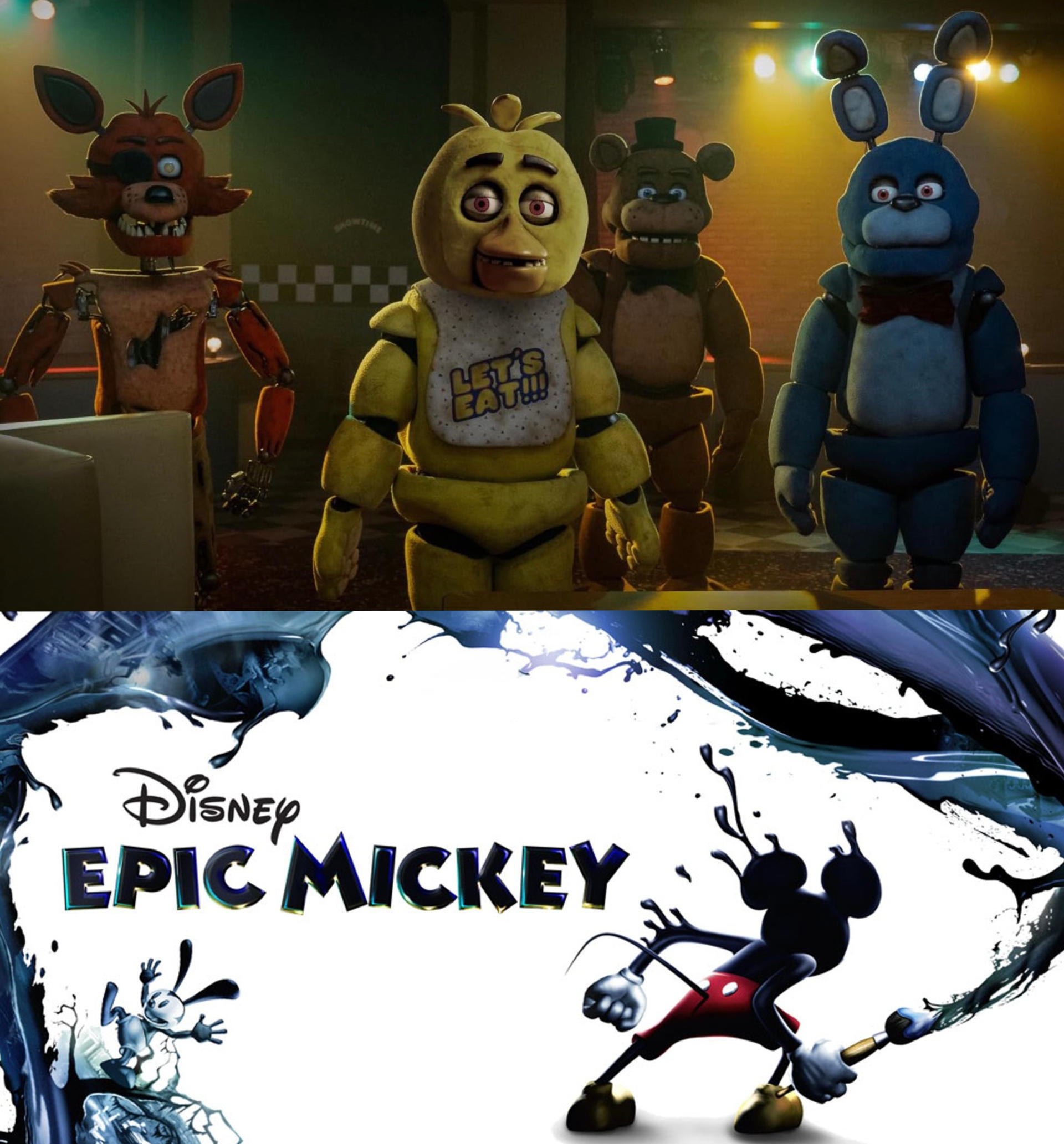 FNAF Meets Disney Epic Mickey By XDeviantartFan1999X On DeviantArt fnaf-meets-disney-epic-mickey-by-xdeviantartfan1999x-on-deviantart