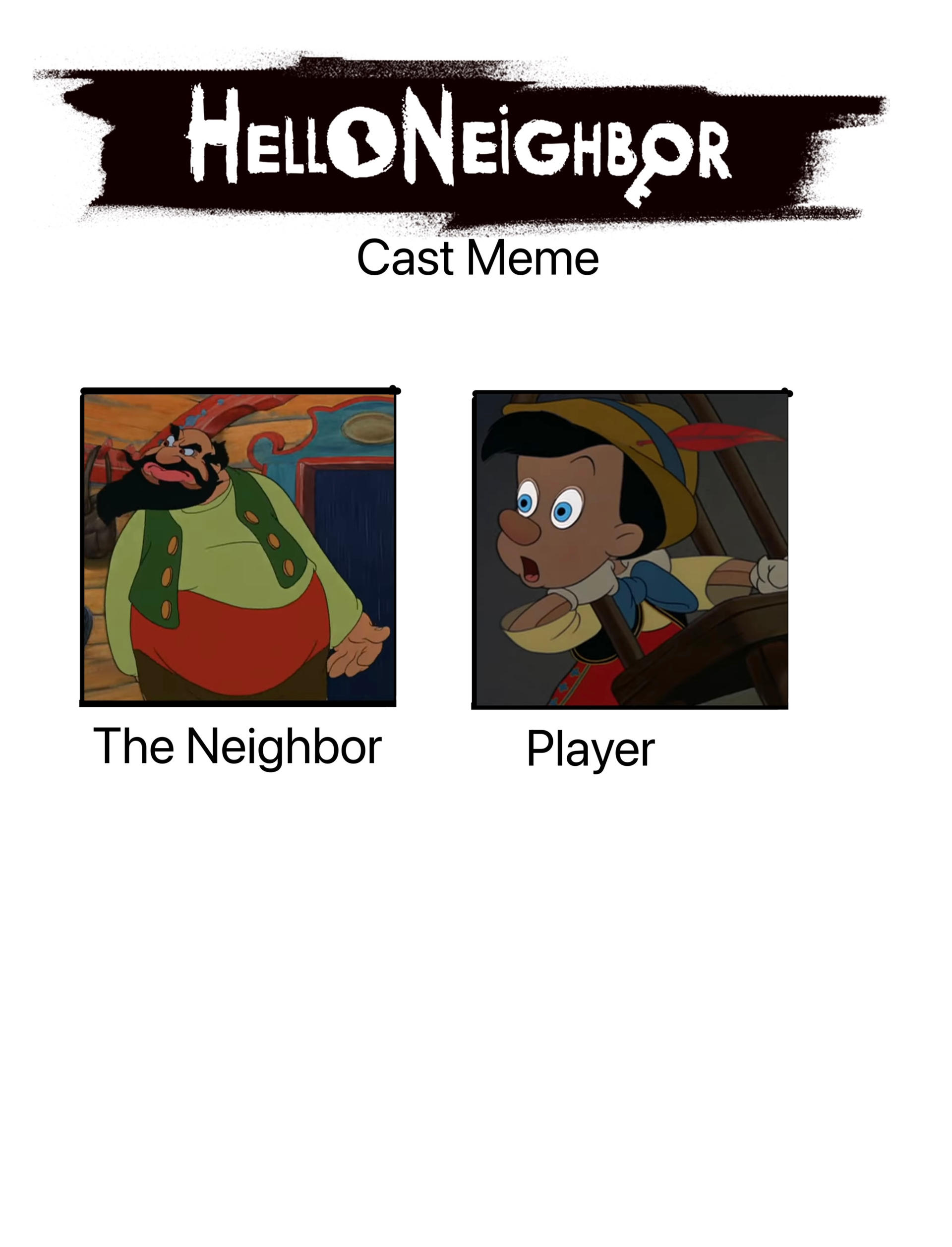 Hello Neighbor Ricky Meme My Hello Neighbour recast meme 2 by XDeviantartFan1999X on DeviantArt