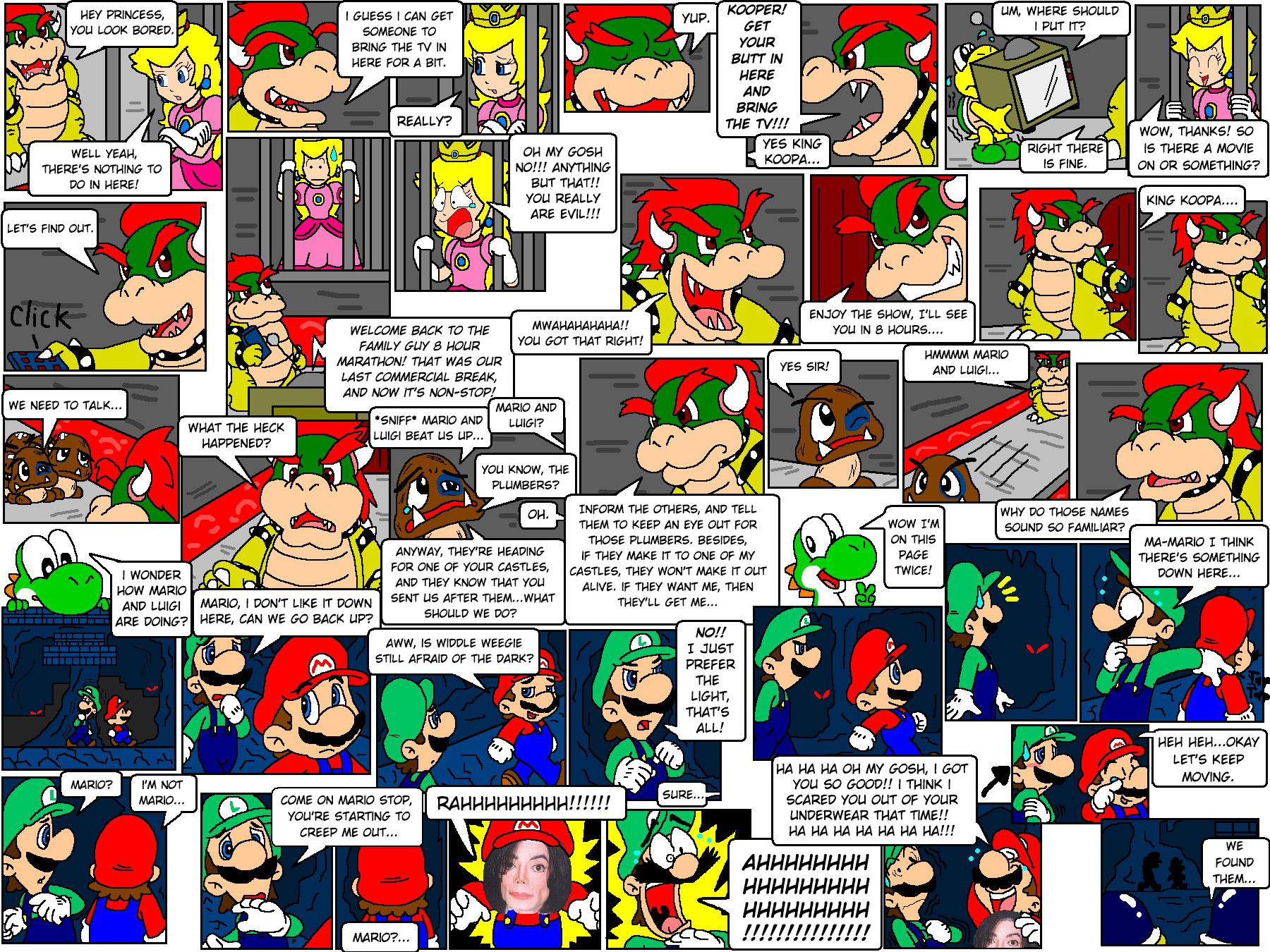 Super Mario Bros Page 1 by Nintendrawer on DeviantArt