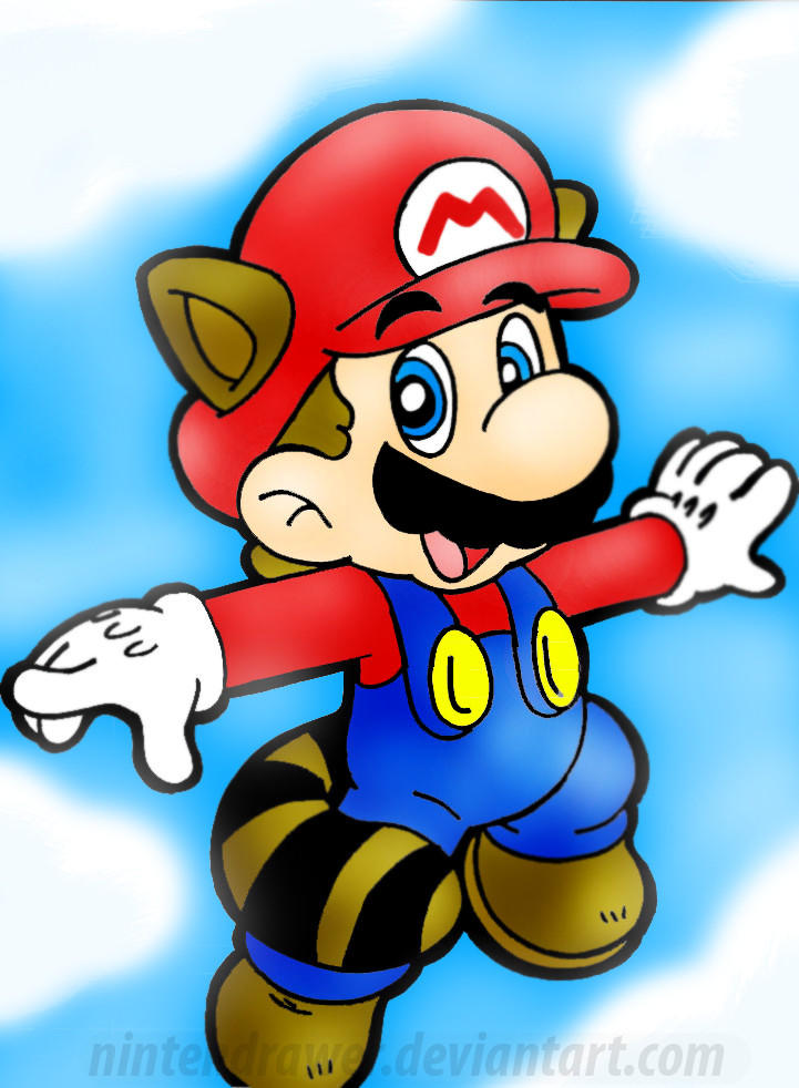 Mari Racoon raccoon mario by Nintendrawer on DeviantArt