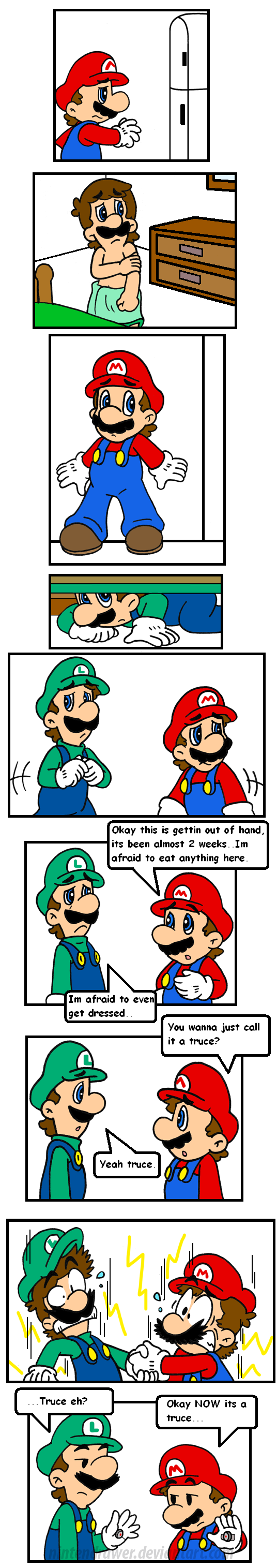 Super Mario Bros Page 1 by Nintendrawer on DeviantArt