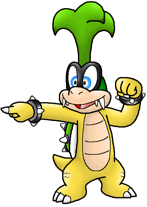 NSMBW: Iggy koopa