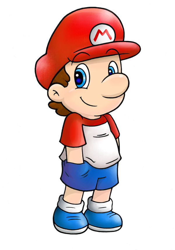 I'm just a kid by Nintendrawer on DeviantArt