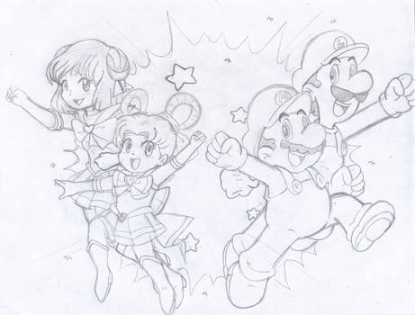 Commish: Super Sailor team up