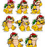 Ask Mario: Bowser Expression Sheet 2