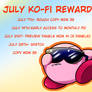 July Reward List