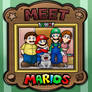 Meet zah Marios: Title page **Update (dub info)**