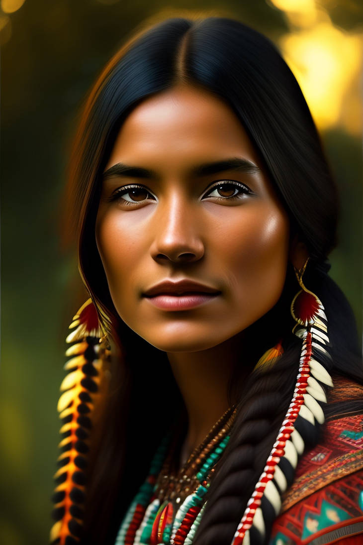Native American Girl(6) by terras50 on DeviantArt