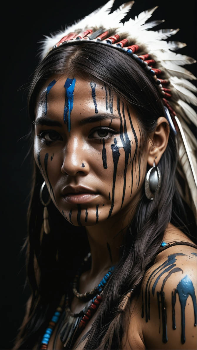 Native Portrait (8) by terras50 on DeviantArt