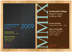 College Exhibition Poster 3+4