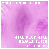 Yuri Fan Rule Number 1