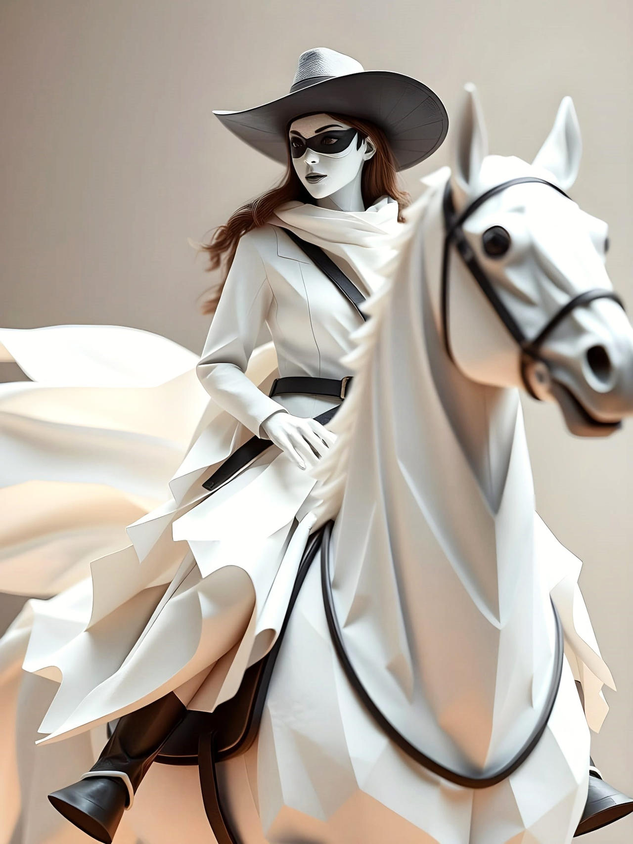 Paper Lone Ranger by VicDillinger on DeviantArt