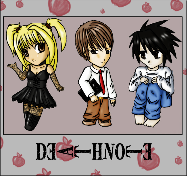 Death Note Chibis x3