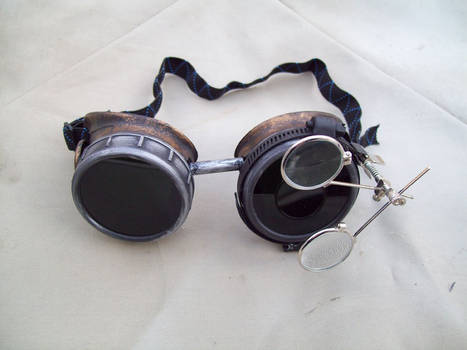 Steampunk Victorian Aviator Goggles