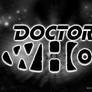 Doctor Who Logo - BW