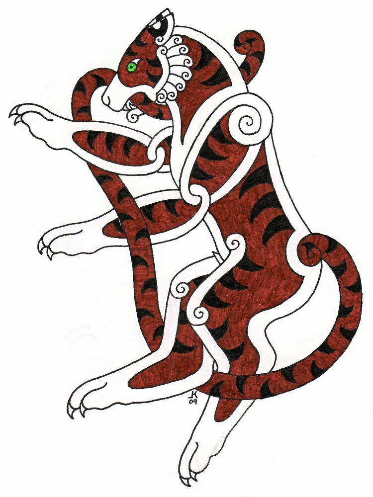 Celtic Tiger by LeathurkattTFTiggy on DeviantArt