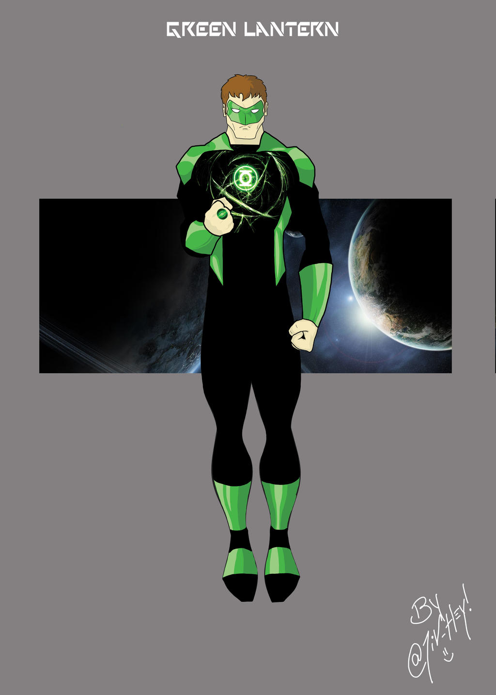 green lantern: character design