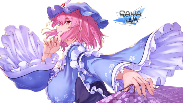 [ NC ] Render Touhou - Yuyuko Saigyouji