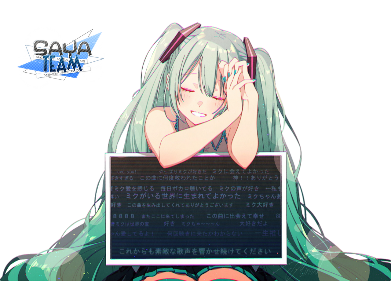 Yuk Hatsune Miku Render By Saya Team On Deviantart Yuk Hatsune Miku Render By Saya Team On Deviantart