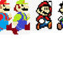 smb1 and smb3 Mario and Luigi Sprites!