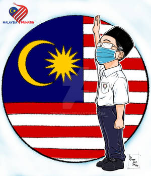 Malaysia gambar prihatin bendera Tema Hari