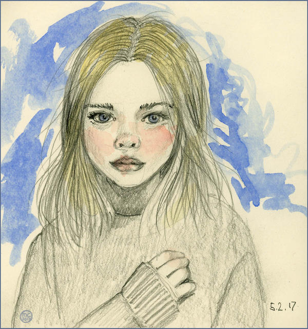 Girl Sketch By Leochi On DeviantArt girl-sketch-by-leochi-on-deviantart