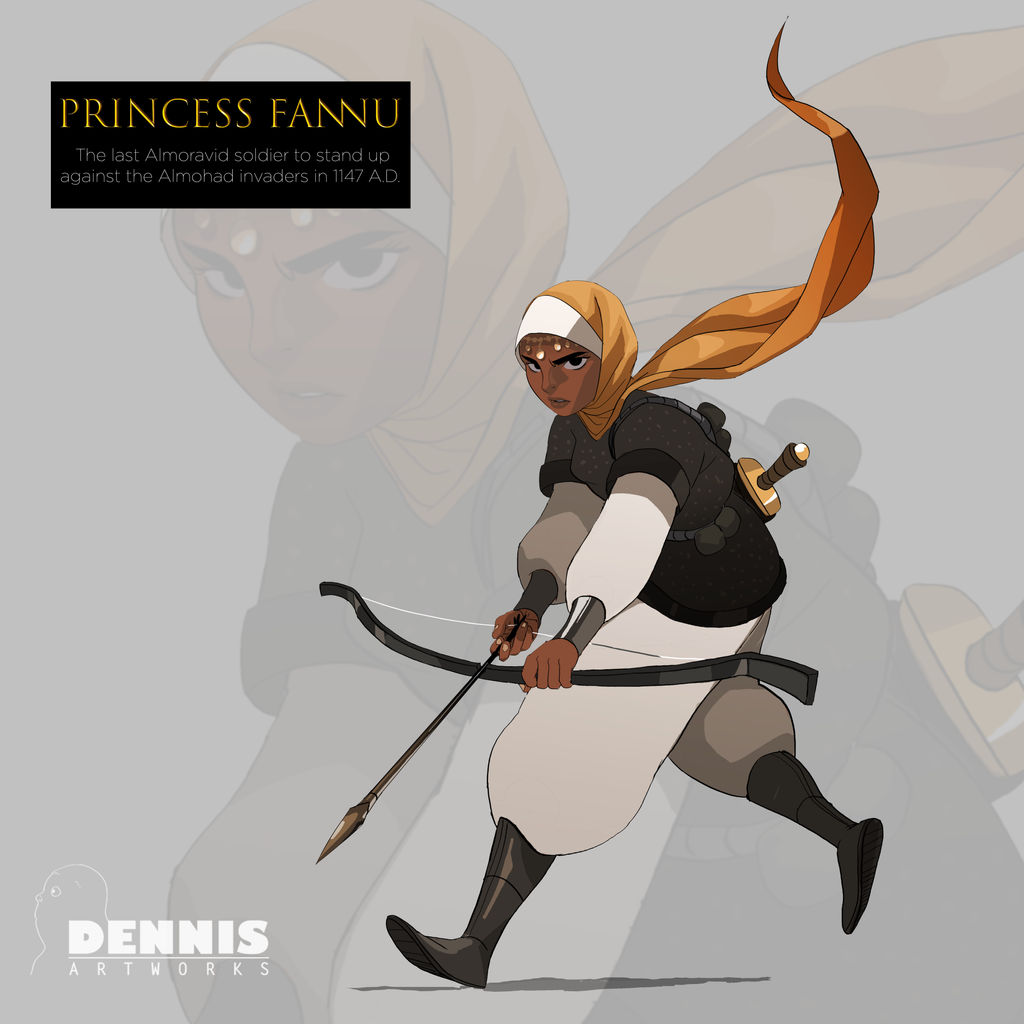 Fannu: The Princess Warrior by David-Dennis