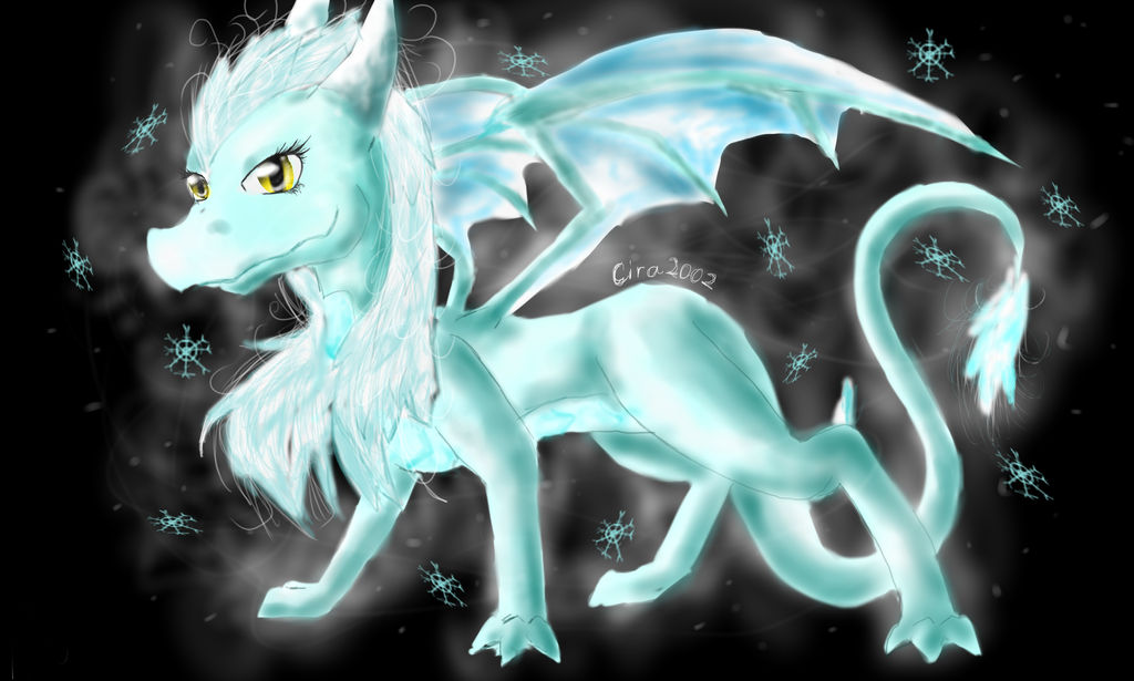 winter dragon by cira2002 by ciraamy on DeviantArt