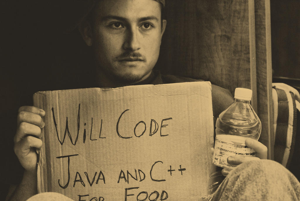 Homeless developer by sefesoft on DeviantArt