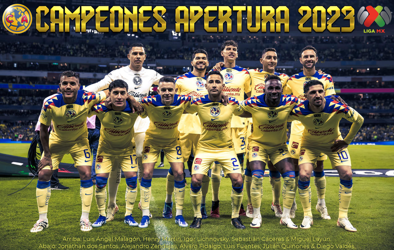 Club America Campeon Apertura 2023 Liga MX by MRCHIEFCR on DeviantArt